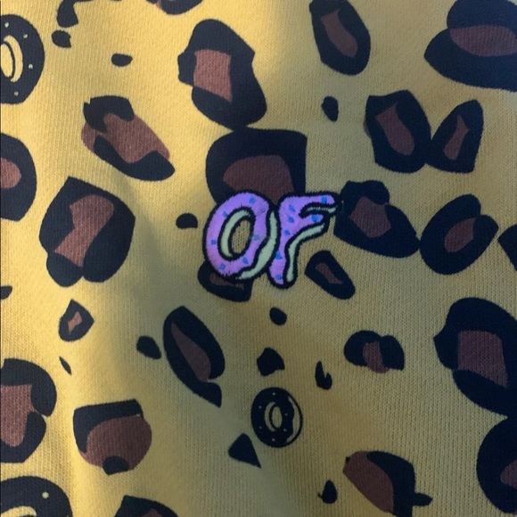 odd future cheetah print hoodie
